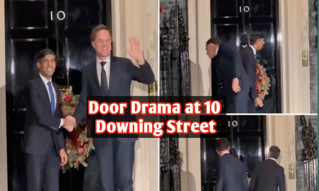 Door Drama at 10 Downing Street